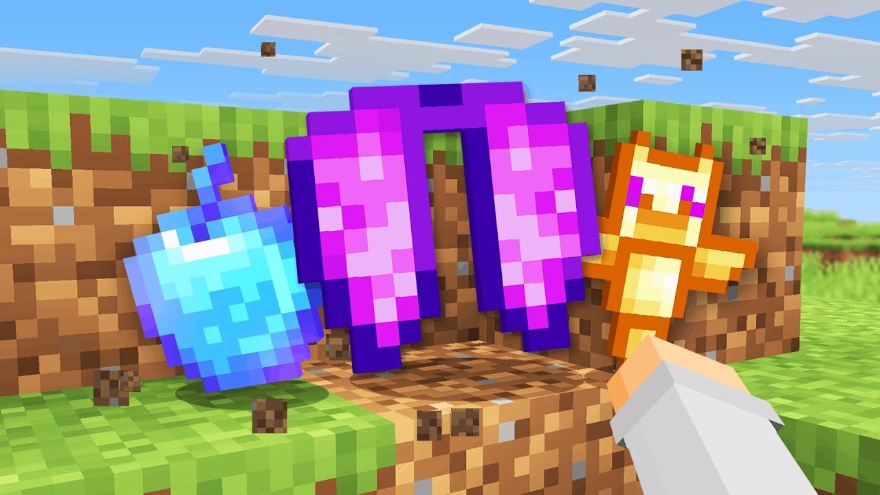 Minecraft, But Drops Are UPGRADED!