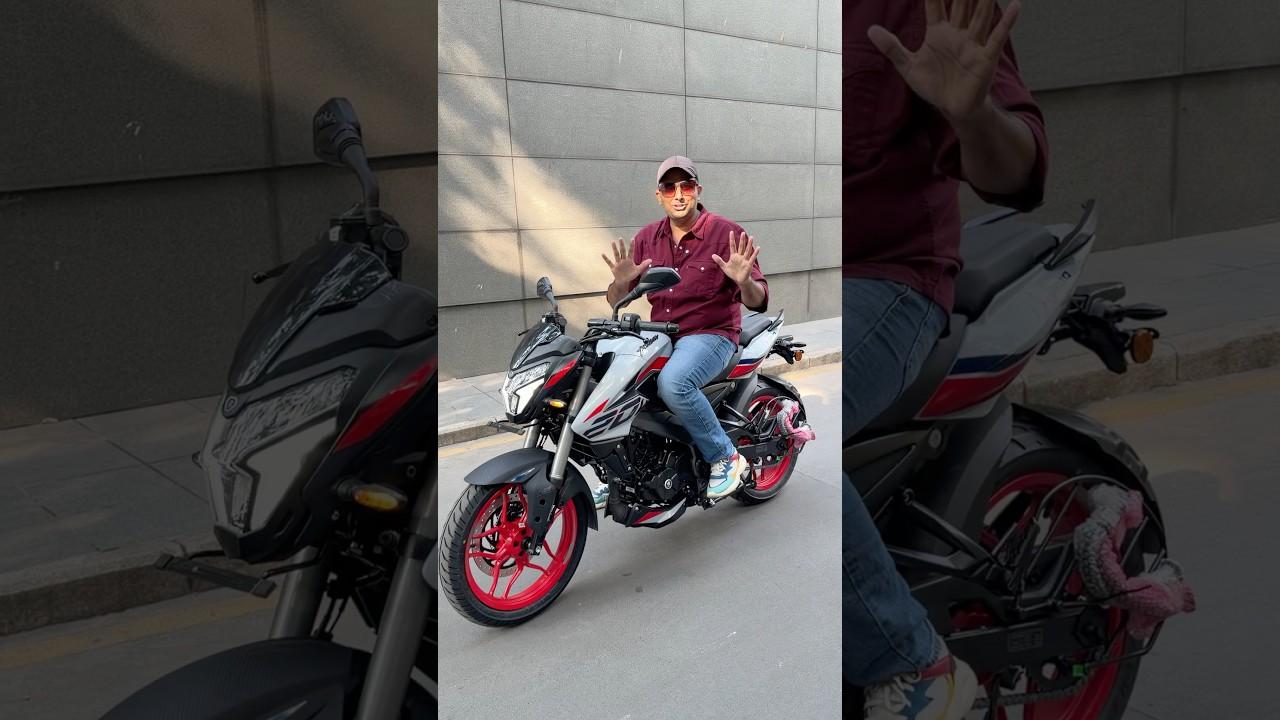 2026 New Bajaj Pulsar NS 200 TFT Nardo Grey Colour