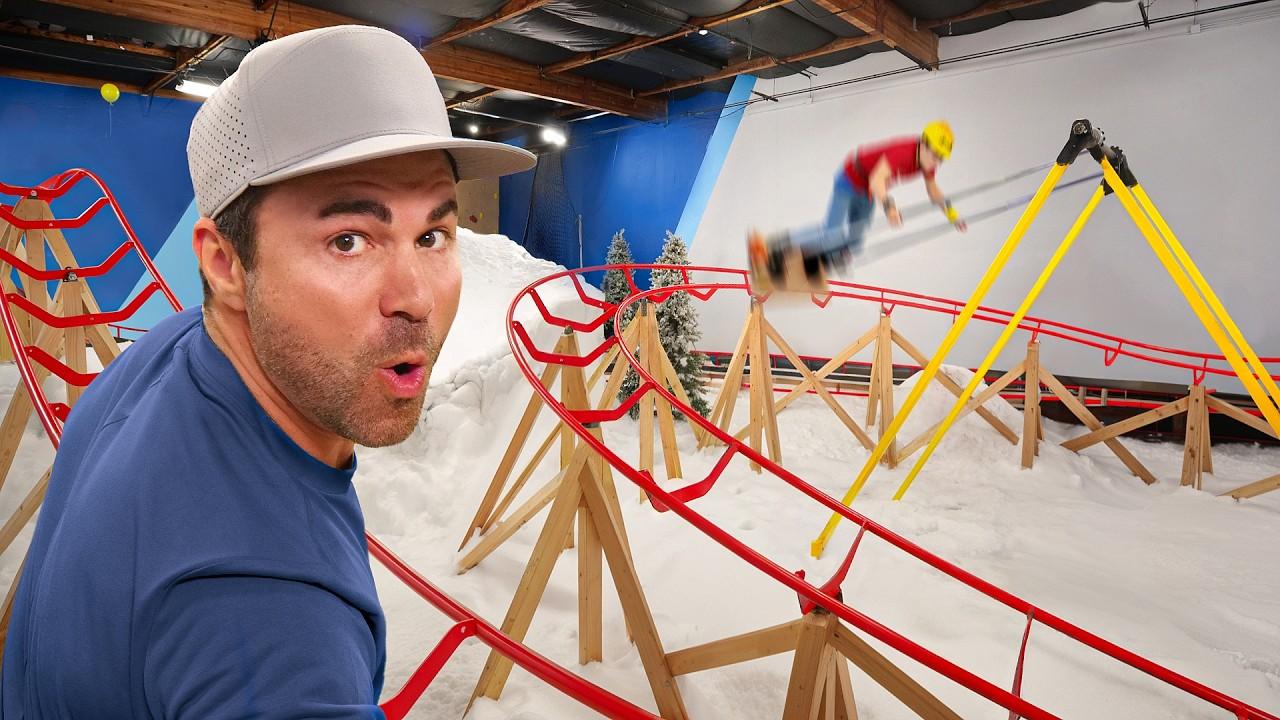 I Built a Roller Coaster In My Lab