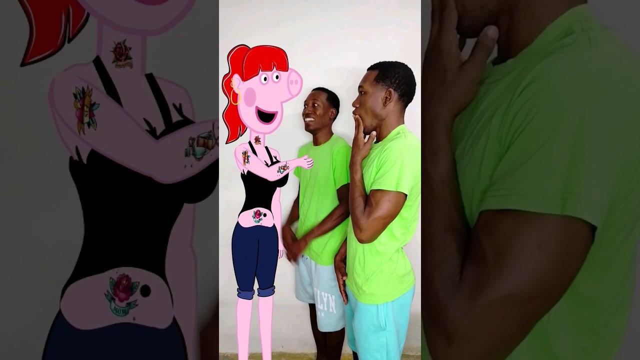 Peppa Vamos Al Baño Parte 2 🐖#animación #memes #shorts