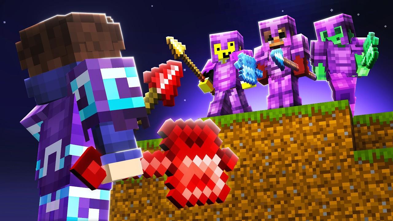 I Joined a Spear Mace Only Minecraft SMP