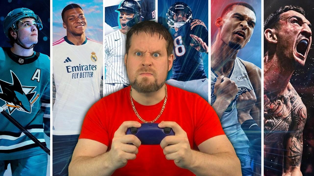 2027 Sports Challenge! NBA, NFL, FC, MLB, NHL & UFC