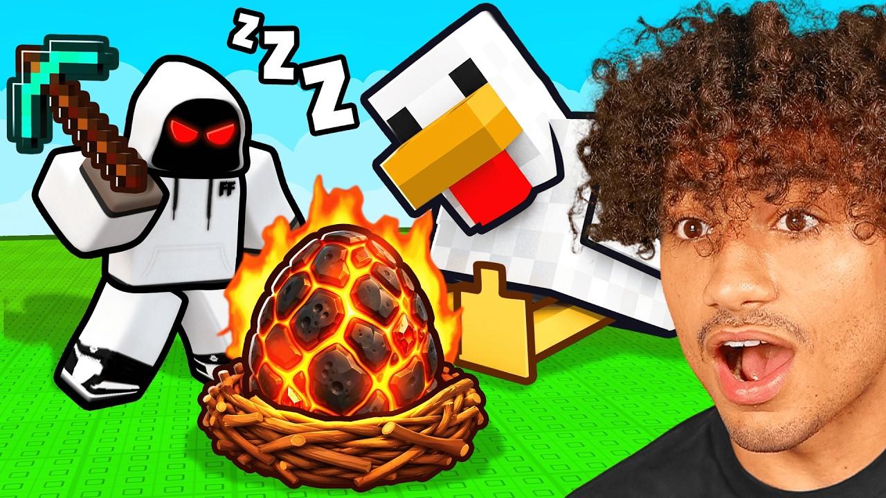 ROBLOX BREAK AND STEAL AN EGG..