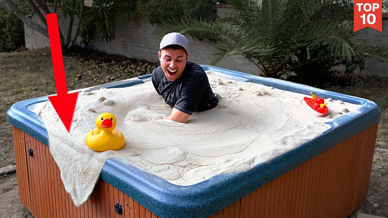 Liquid Sand Hot Tub- Fluidized air bed