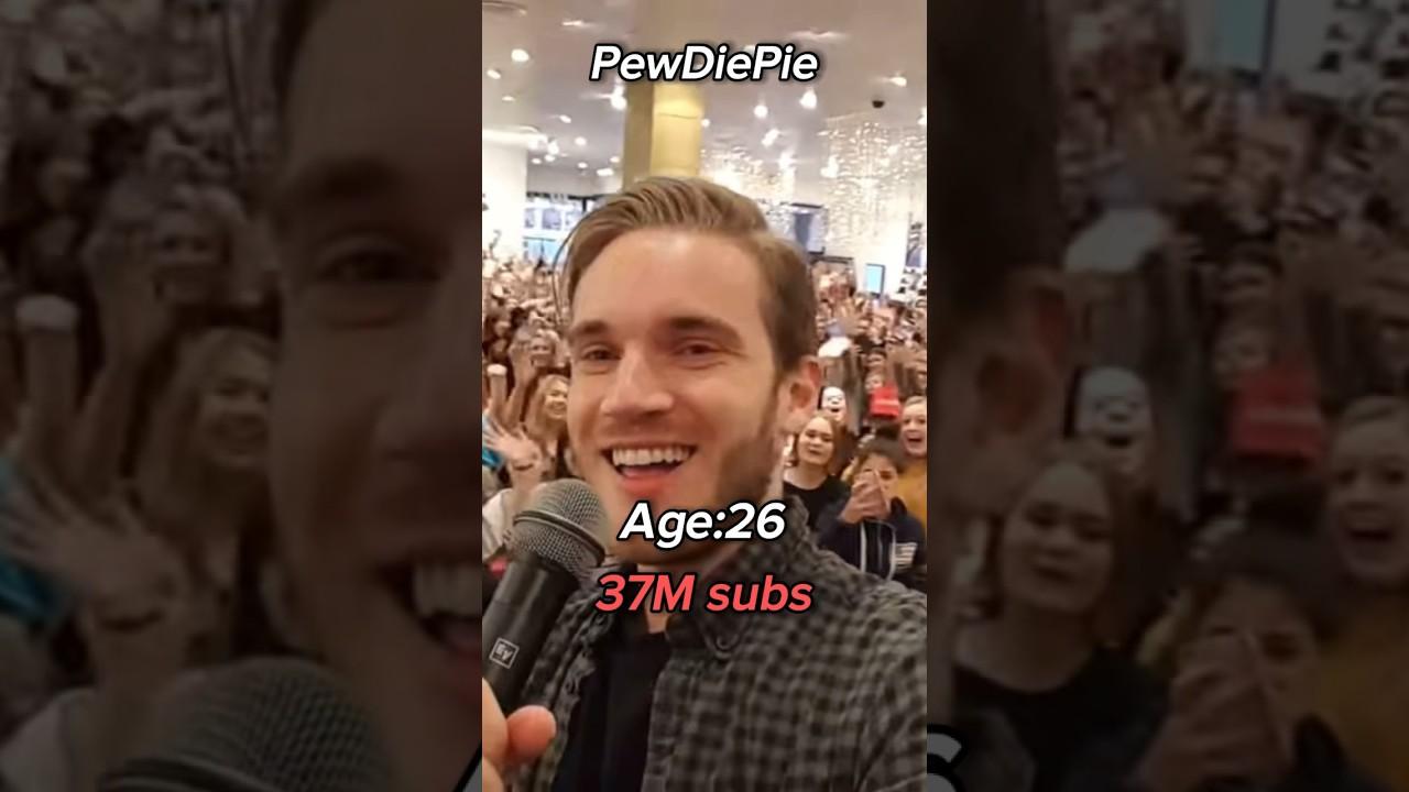 The evolution of PewDiePie 😯 #shorts #evolution #pewdiepie