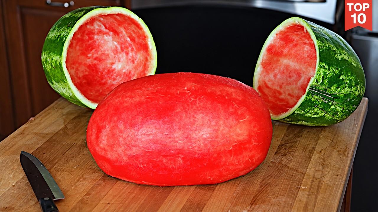 Skin a Watermelon Party Trick