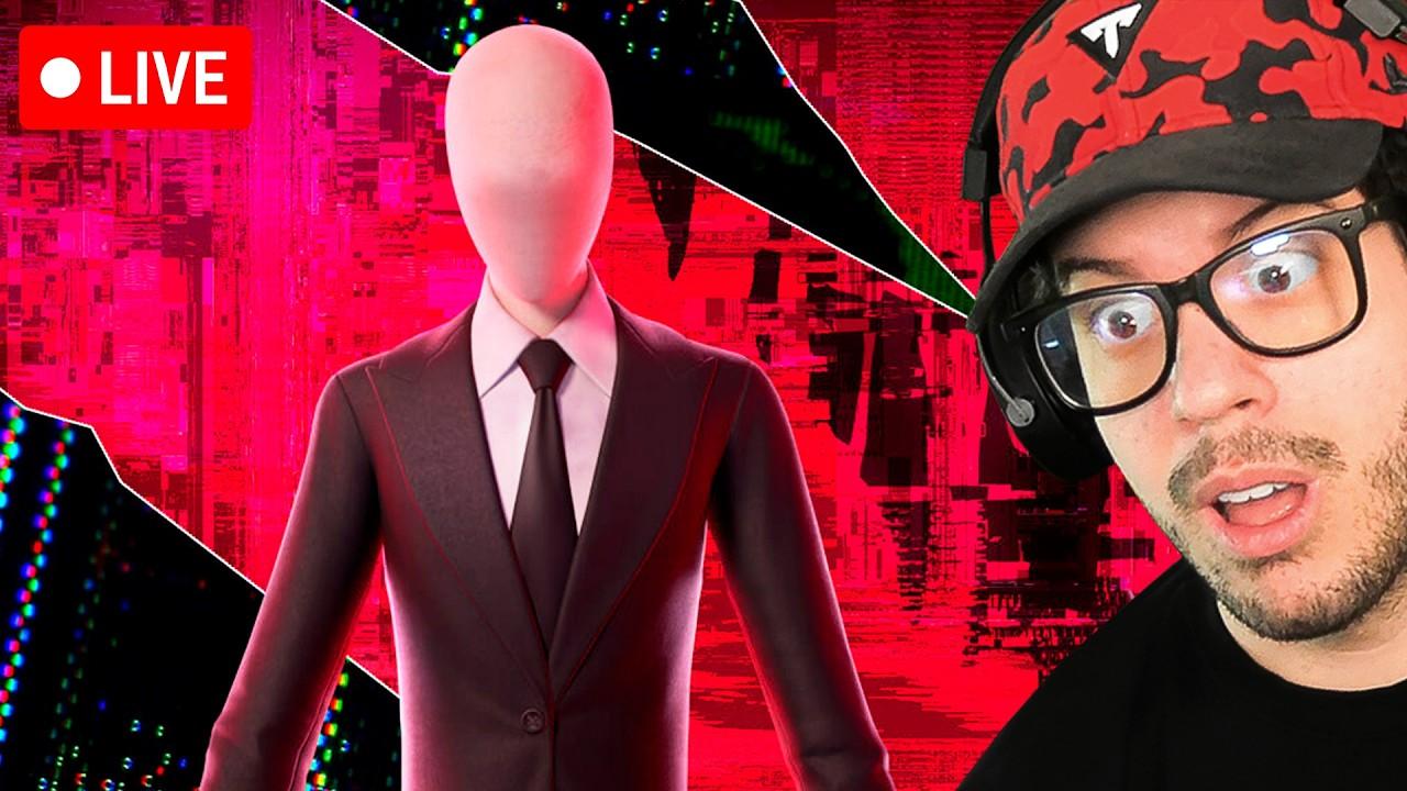 🔴 LIVE! - FREE *SLENDERMAN* SKIN in FORTNITE! (TOP 100 TOURNAMENT)