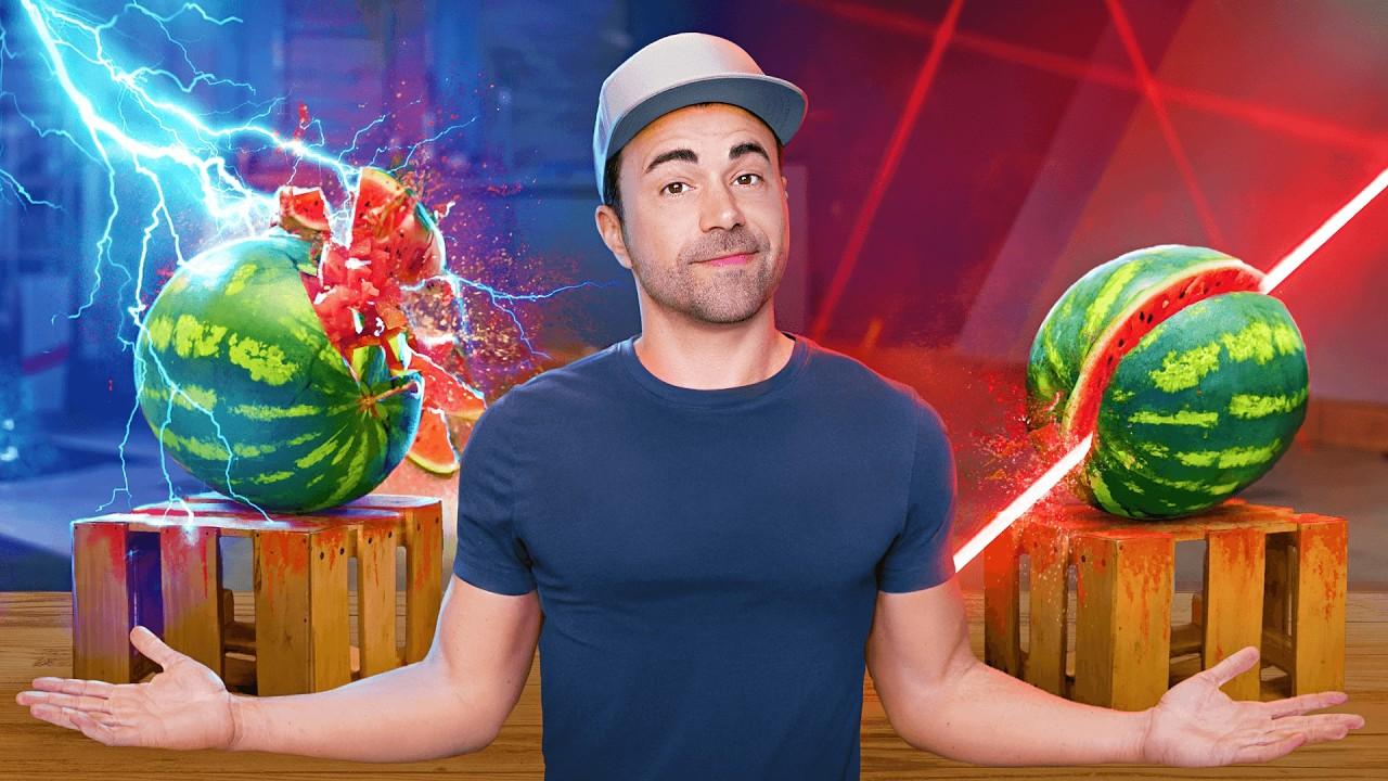 Lasers vs Lightning- Which Is More Powerful?