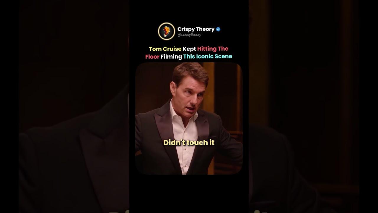 Tom Cruise Kept Hitting The Floor Filming This Iconic Scene