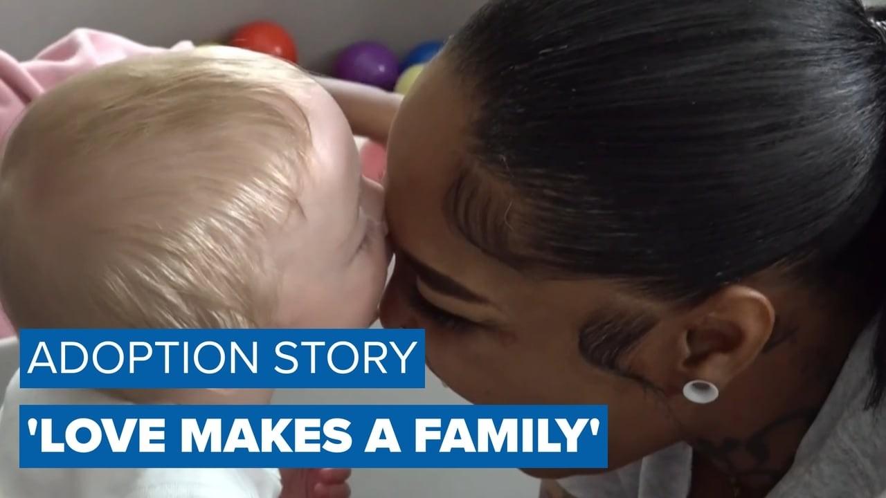 Georgia mom adopts gas station clerk's baby, finds love and new family bond