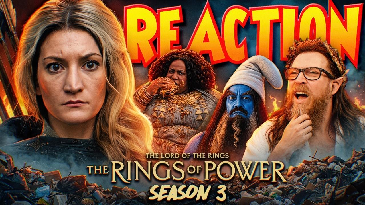 THIS TRASH IS BEYOND SAVING – The Rings of Power Season 3 Trailer REACTION
